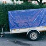 A Movable Trailer on the Roadside