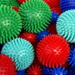 massage balls, hedgehog balls, barbed balls