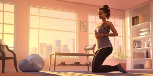 Ćwiczenia w ciąży w domu